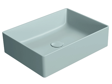 COLOR ELEMENTS 50X37 - Countertop rectangular ceramic washbasin by GSI ceramica - view 2